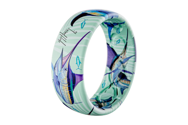 Guy Harvey Billfish Collage Ring